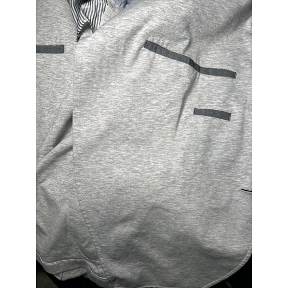 Crosby & Howard Casual Blazer Men’s Medium Heather Gray Unstructured - Picture 8 of 9